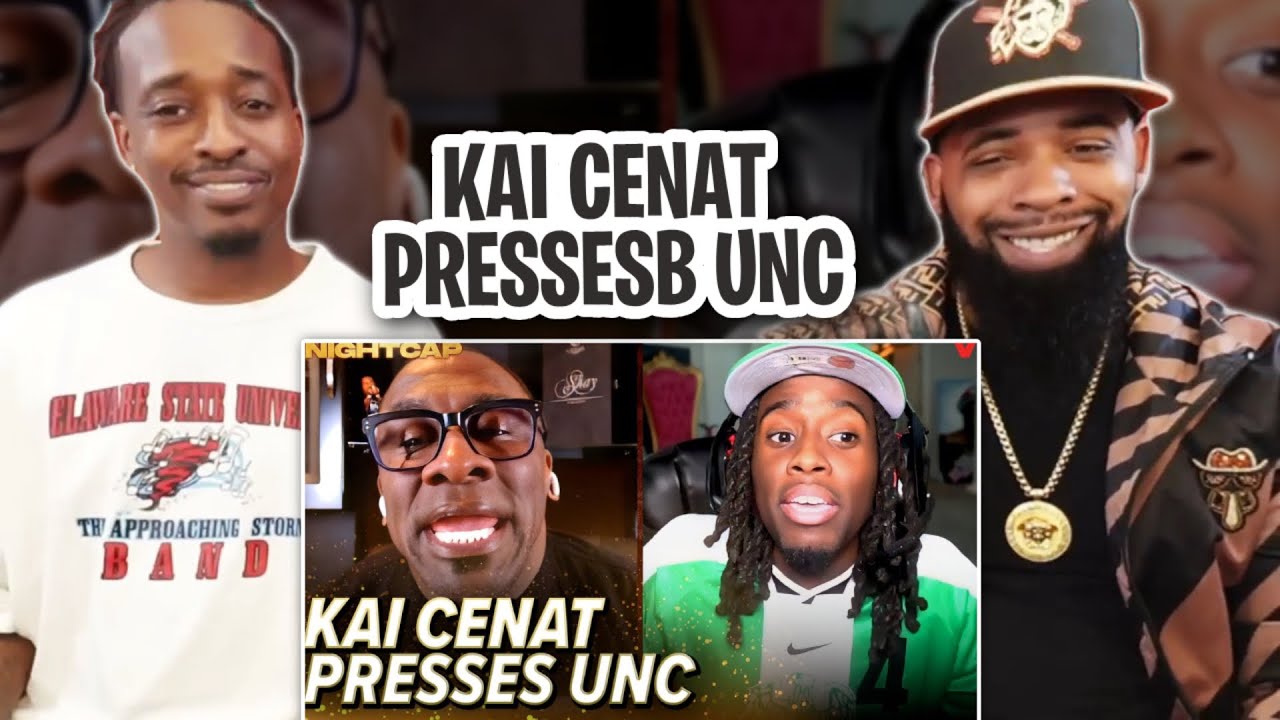Kai Cenat confronts Shannon Sharpe over Unc's comments about his height | Nightcap REACTION