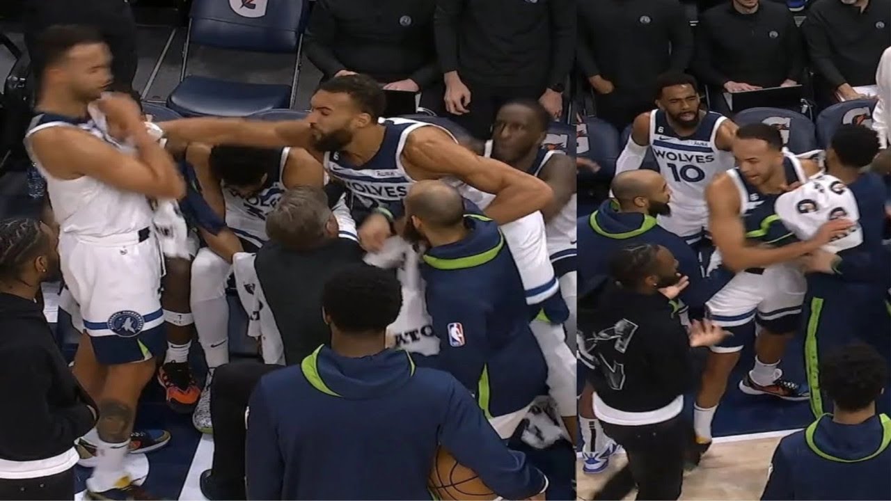Rudy Gobert PUNCHES Kyle Anderson A *BREAKDOWN*! Anthony Edwards Is Him!