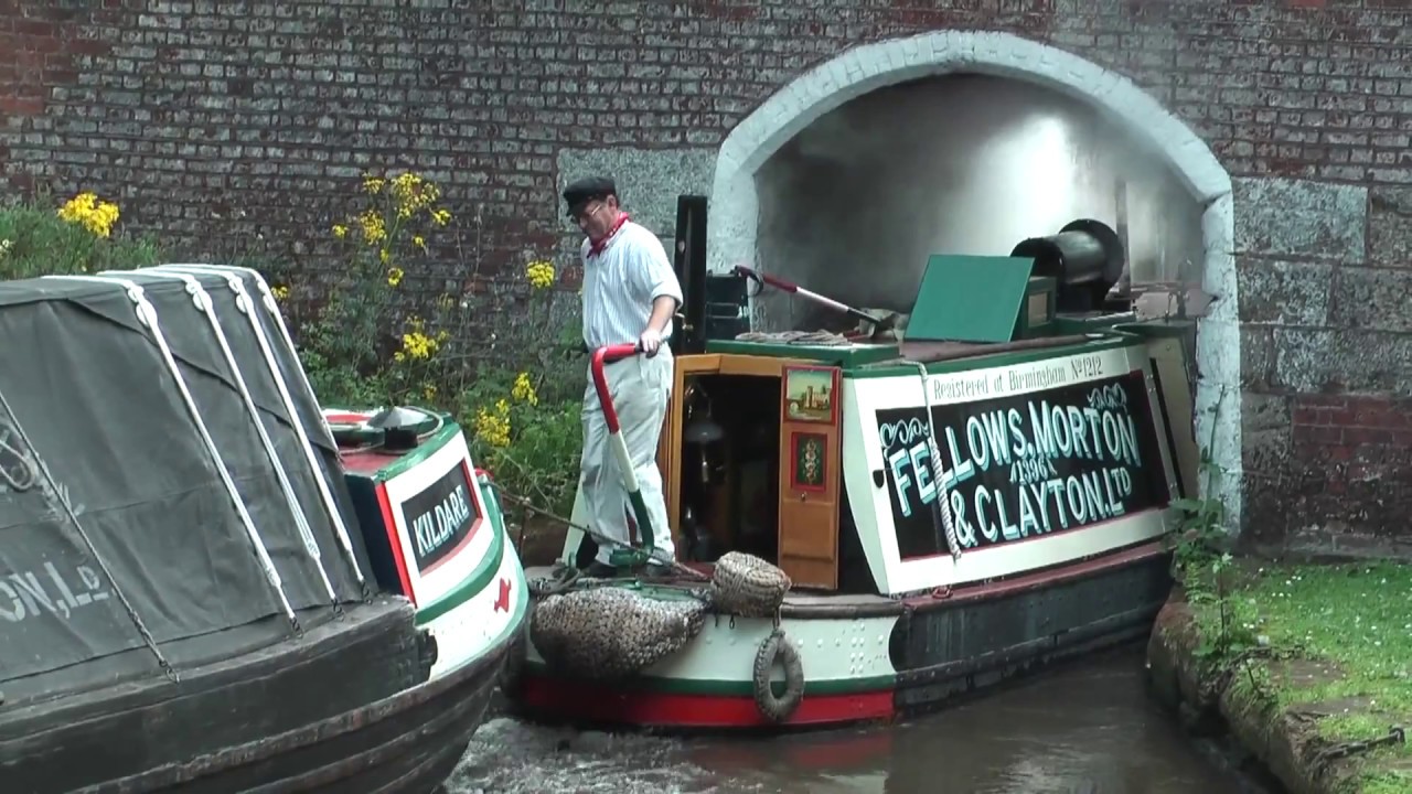 Steam Narrowboat President At Fradley