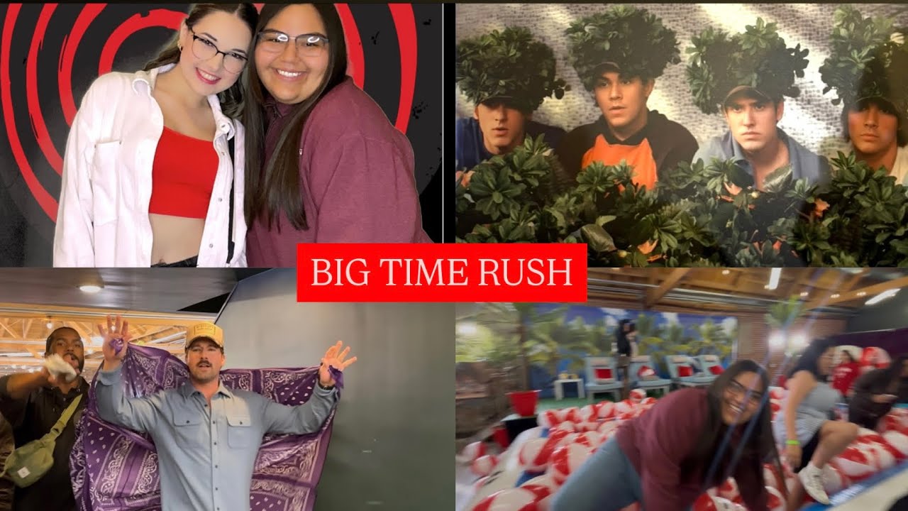 Come with us to a BIG TIME RUSH POP UP :)