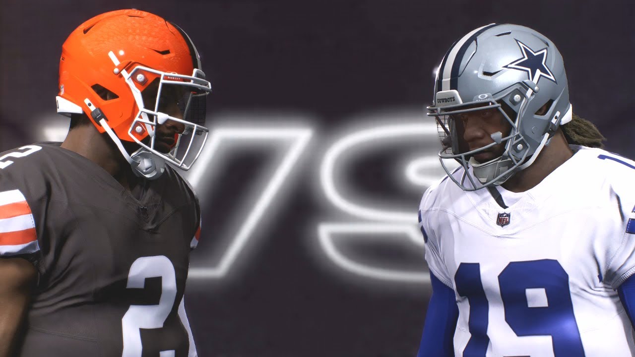 Madden NFL 25 - Cleveland Browns (Shedeur Sanders) Vs Dallas Cowboys (Joe Milton) PS5