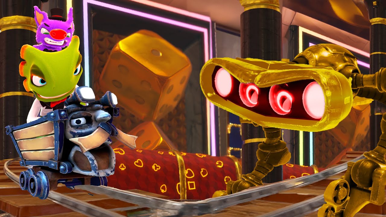 100% Capital Cashino ALL Secrets Revealed | Yooka-Replaylee 100% Walkthrough