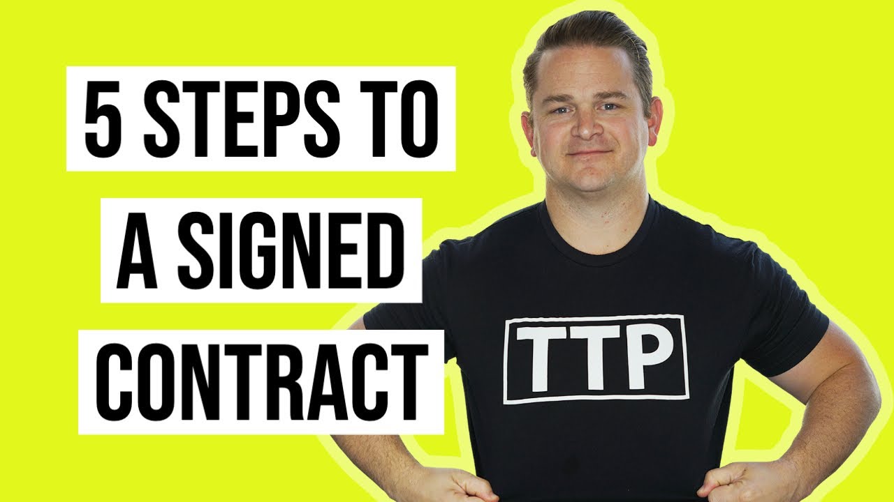 5 Steps to Get a Signed Contract when Meeting with a Motivated Seller