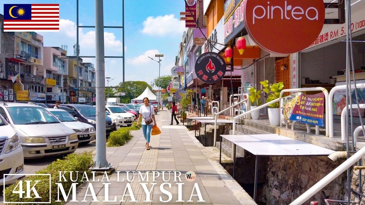 Malaysia Local Walking Tour 4K - SS15 in Subang Jaya