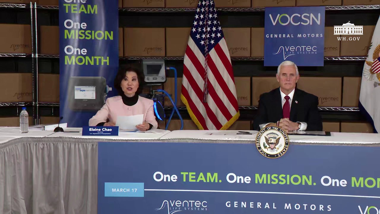 Vice President Pence Holds a Roundtable with General Motors Executives