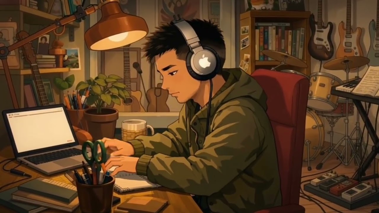 Unique Lofi chill music with benjo, harp and cello 