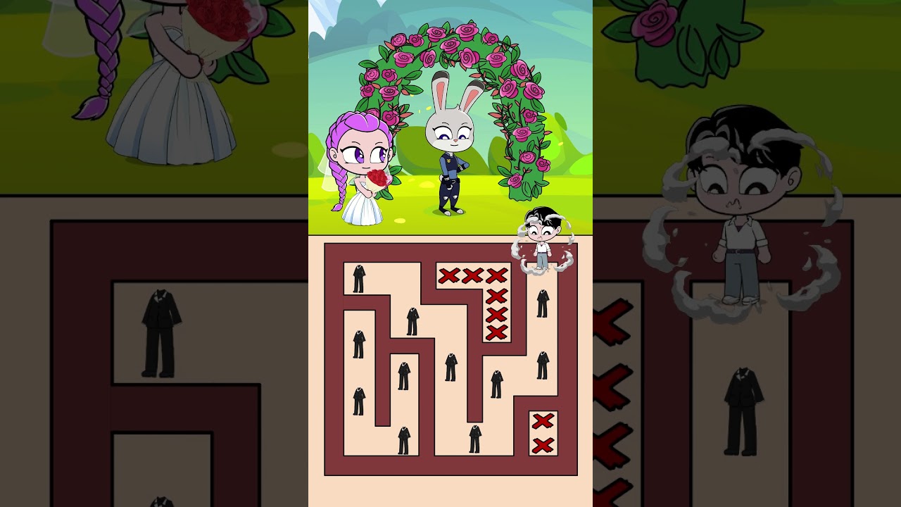 POV Perfect Maze Challenge: Join Jinu's quest through Judy's Musical Maze to find Bride Rumi 🎵👰