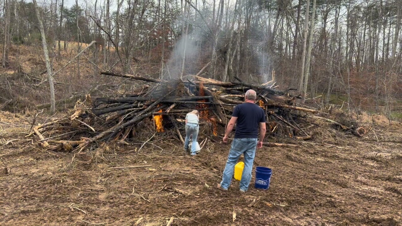 Cleaning Up Years of Overgrowth on Our Property (Barbed Wire Everywhere)