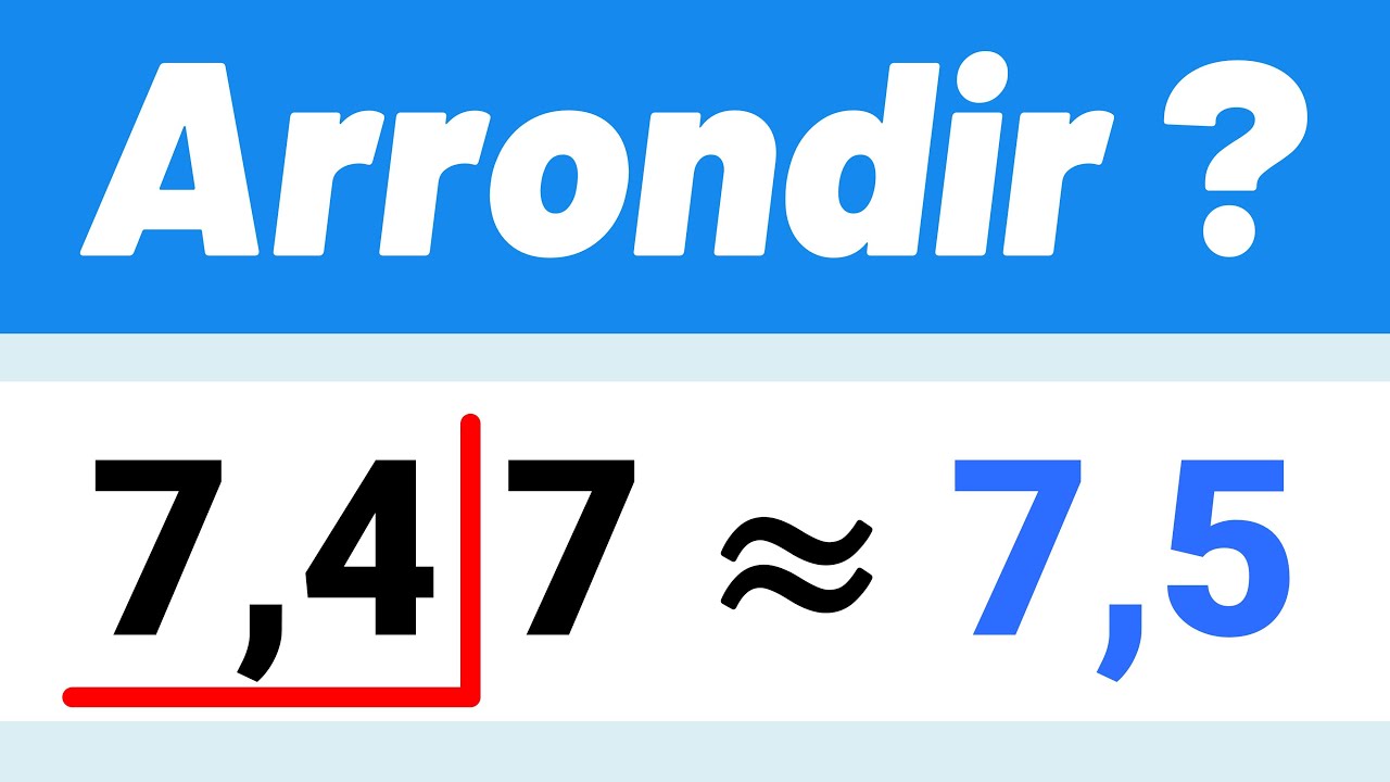 Comment ARRONDIR un nombre ? ✅ Facilement ! 💪 Au dixième, centième, à l'unité, ...