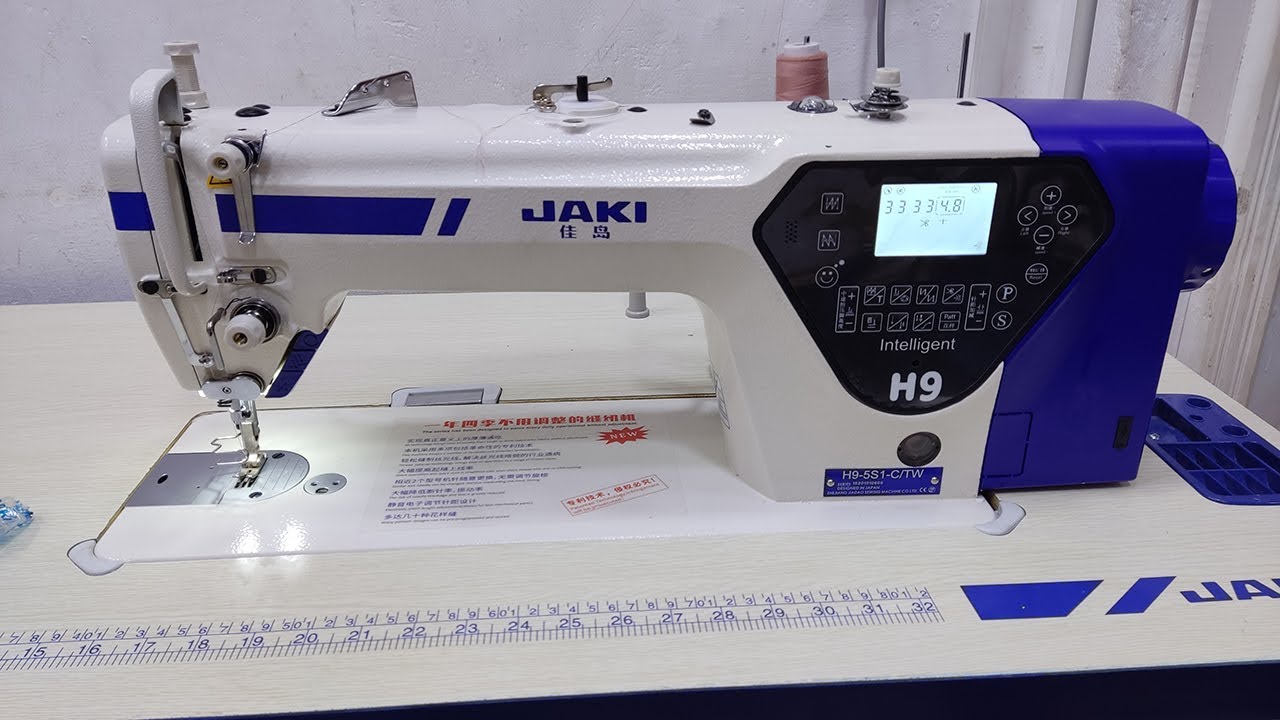 الجديد مع جاكي💪​🔥​ JAKI H9 خطيرة 💯😍​😍​😍​sewing machine