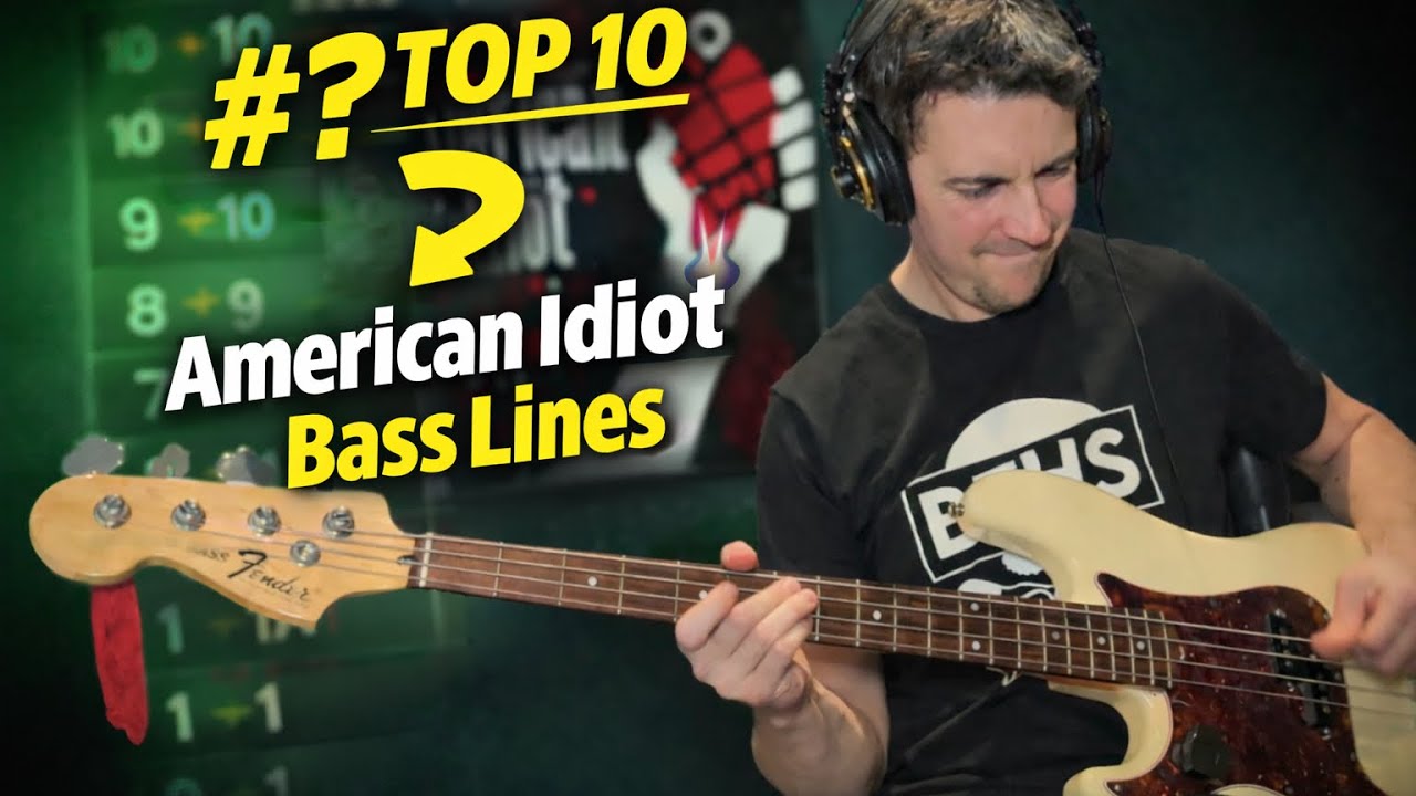 Green Day’s Top 10 Bass Lines on American Idiot (No. 1 Will Surprise You)