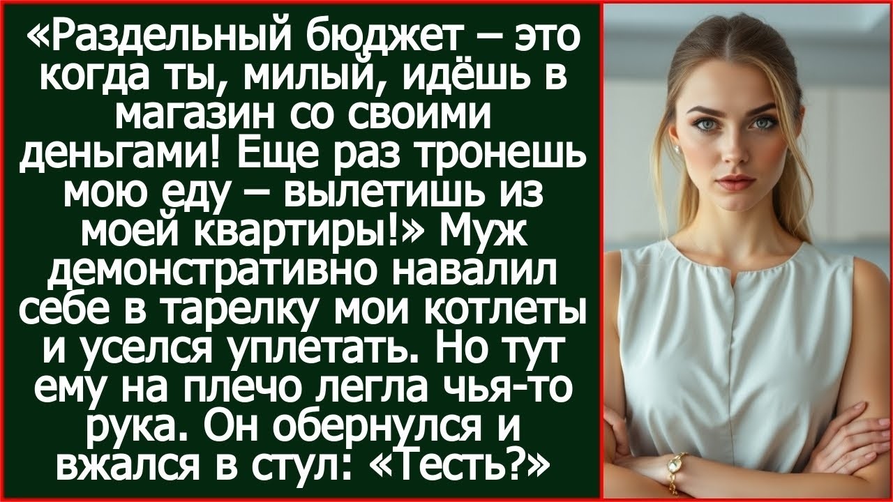 Дорогой, раздельный бюджет – это когда ты, милый, идёшь в магазин со своими деньгами!.