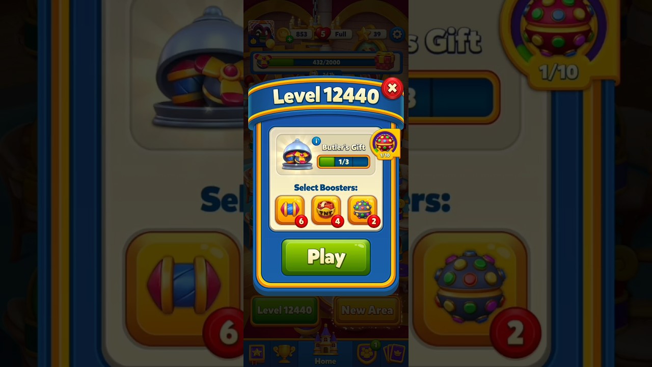 Royal match 12440 level game play
