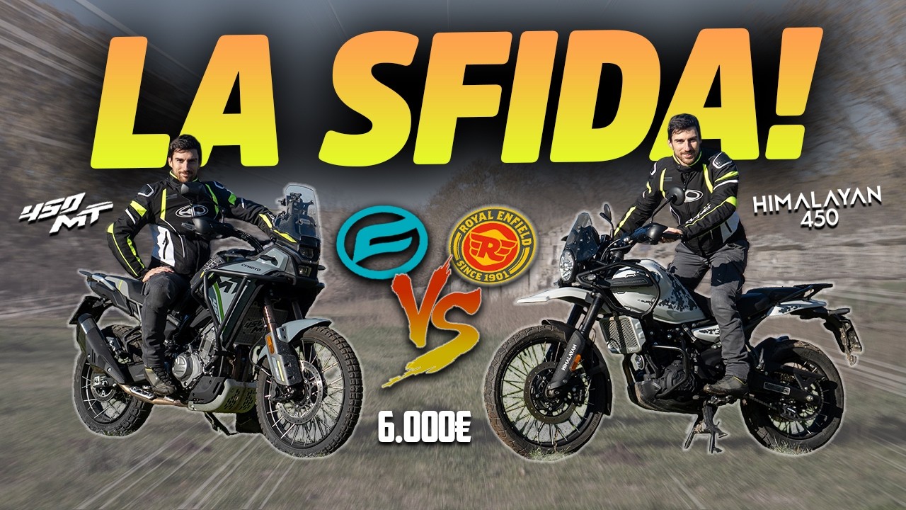 CFMOTO 450MT vs Royal Enfield HIMALAYAN 450: QUAL È LA MIGLIORE ADVENTURE ECONOMICA? 🤔