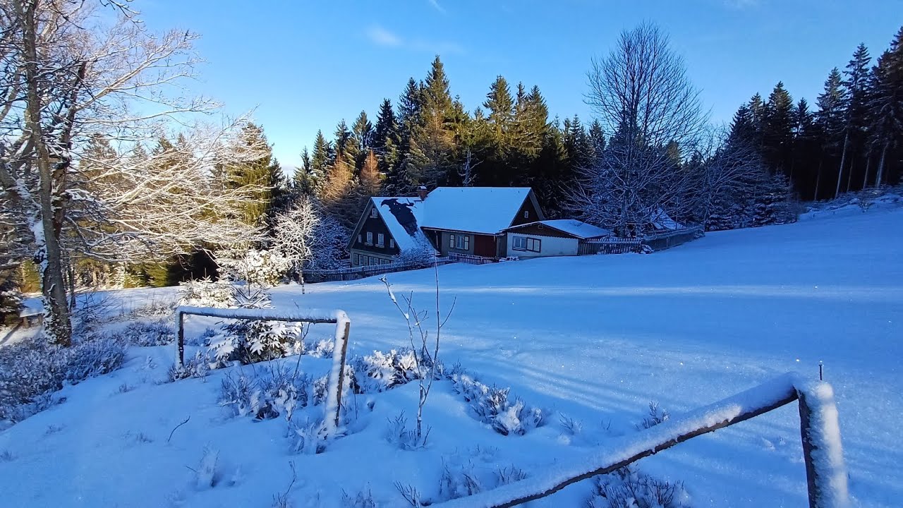 Winterspaziergang bei Schneckenstein im oberen Vogtland