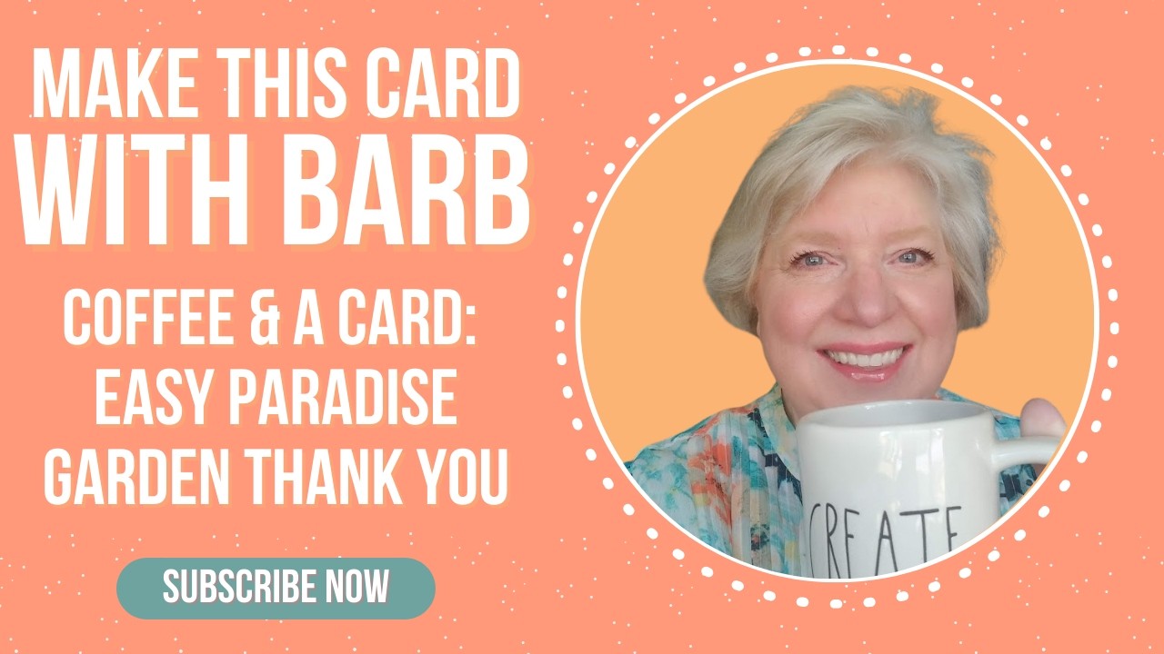 Easy Thank You Card for Beginners | Coffee & a Card