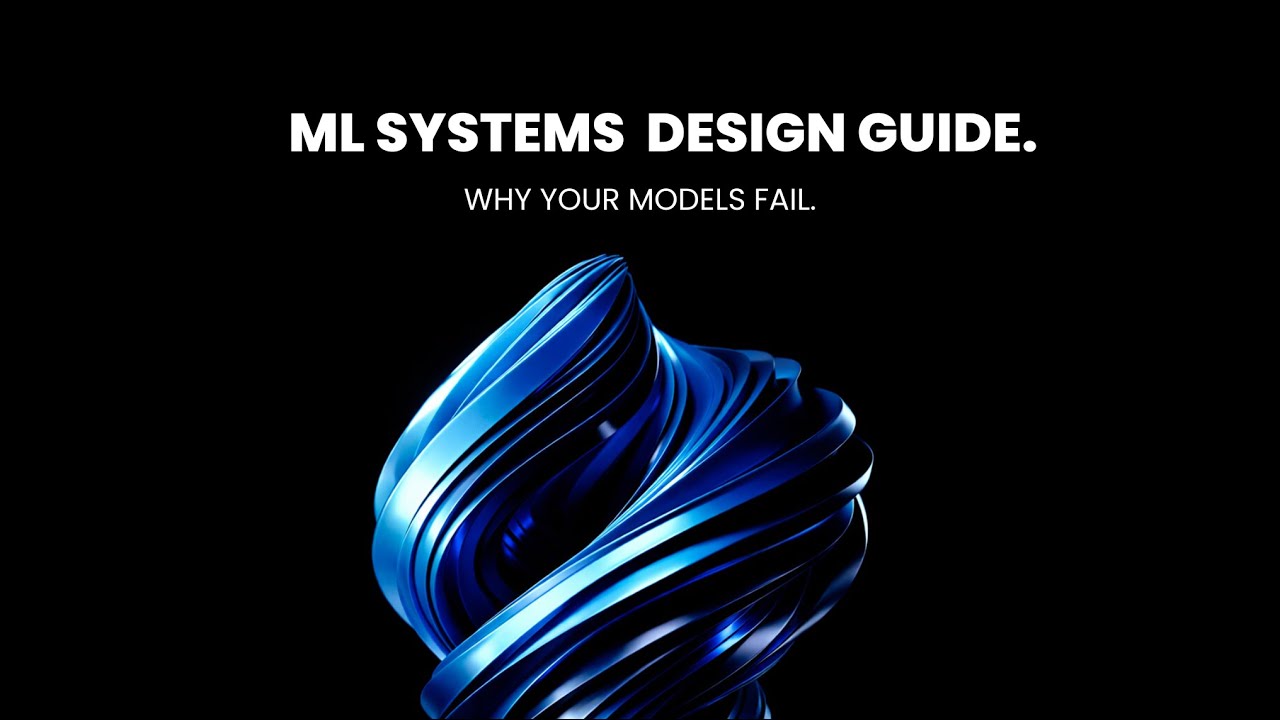 Machine learning systems design 
