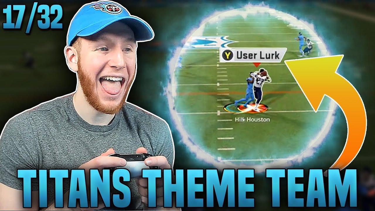 The BEST All-Time Titans Theme Team in Madden 20! [Team 17/32] - Ultimate Team Gameplay