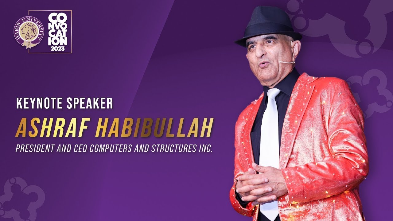 Главный докладчик | Г-н Ашраф Хабибулла | Церемония вручения дипломов 2023 года