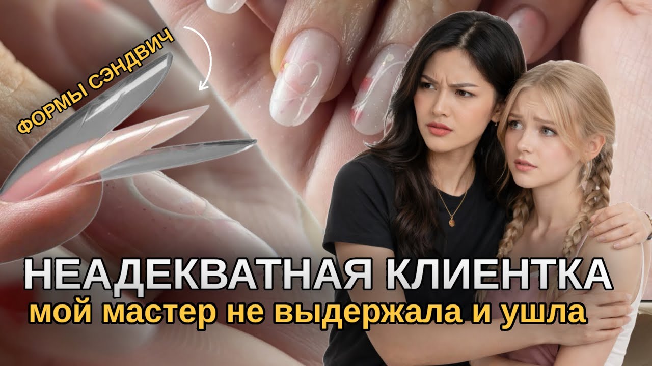 Трэш-история с клиентом | Клиент довёл мастера | Хроника маникюра