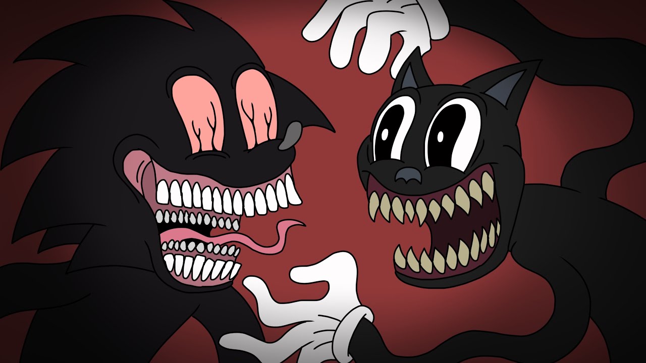 cartoon sonic vs my cartoon cat (Green-Light creations)😺🦔