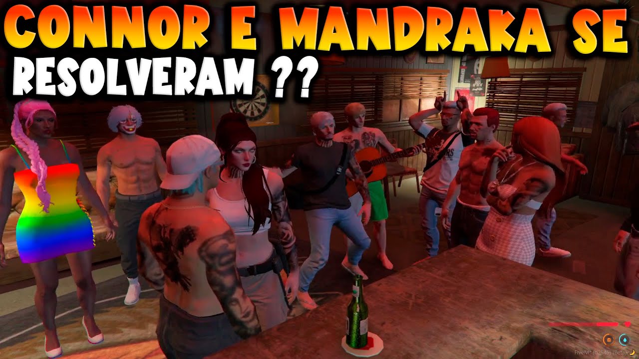 CONNOR E MANDRAKA SE RESOLVERAM ? TENTE NÃO RIR COM ESSES DOIS 🤣🤣