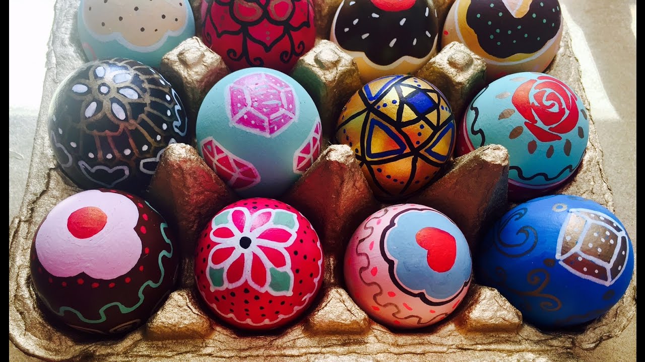 Ideas para pintar huevos de pascua