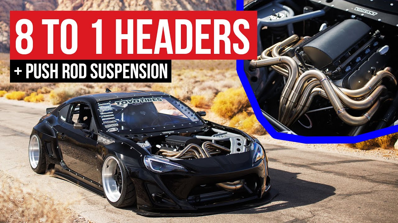 Scion FRS с двигателем LS3, жатками 8-1, консольной подвеской и другими деталями, собранный 21-ле...