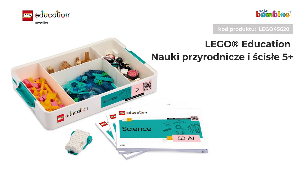 Unboxing LEGO&reg; Education Nauki przyrodnicze i ścisłe 5+ | Idealne do szk&oacute;ł i przedszkoli!