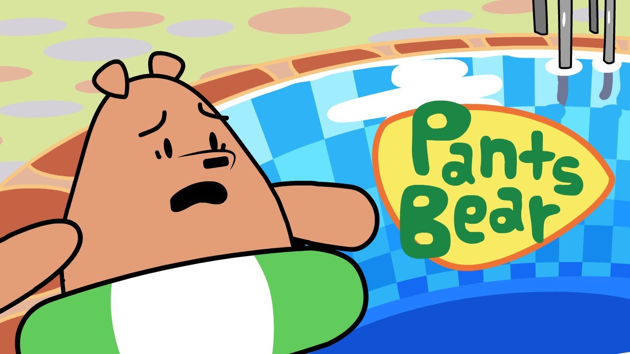 Swimming Pool | I want to go to Baby Pool | Short Cartoon for Children | Pants Bear🐻