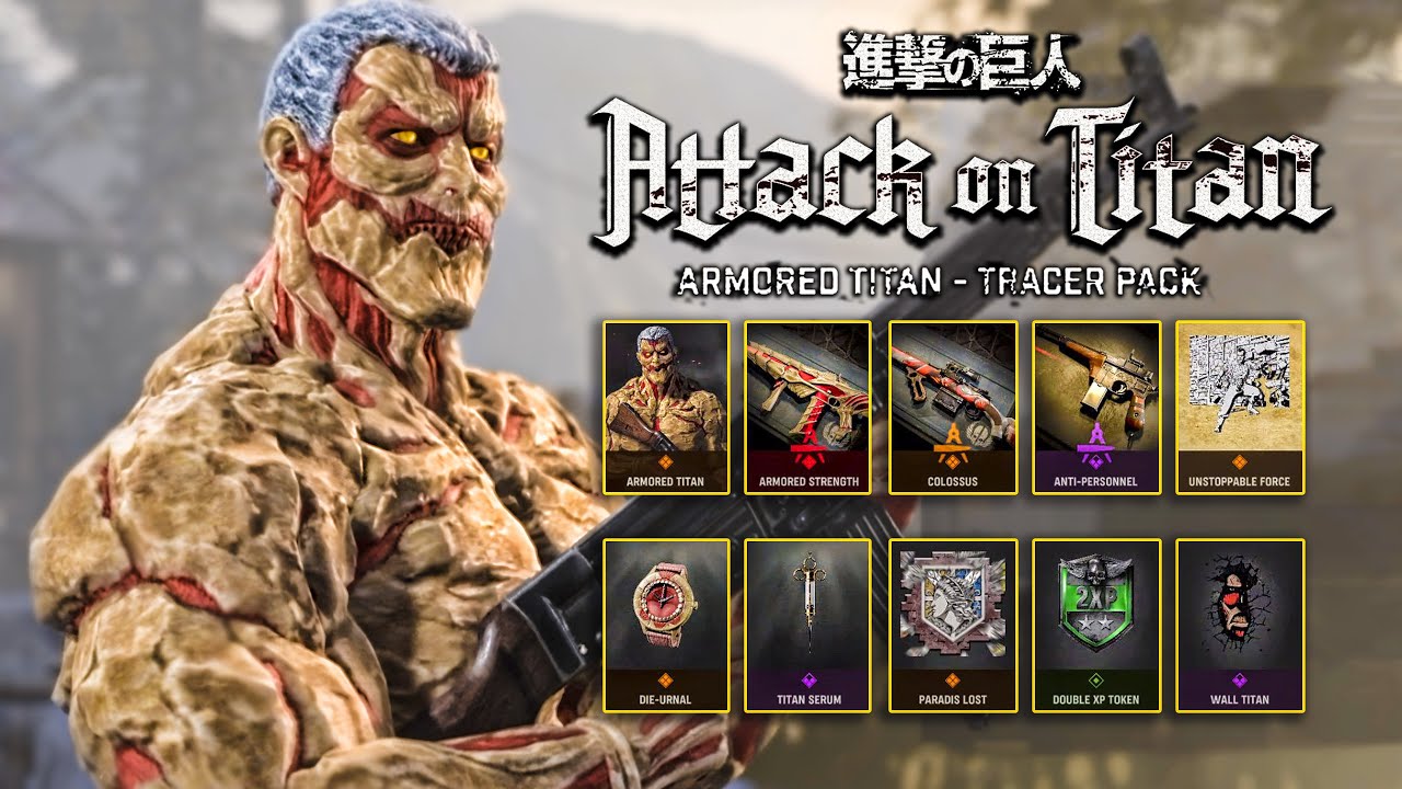 Attack On Titan - Armored Titan - Tracer Pack Mastercraft - Vanguard Showcase