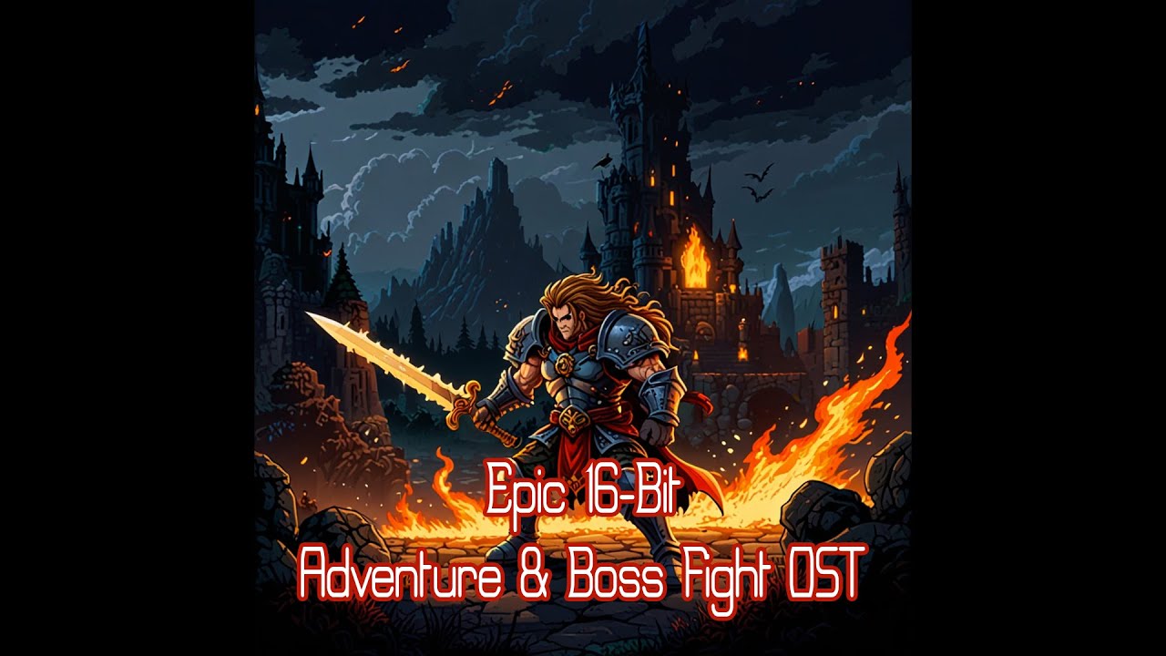 16-Bit Adventure & Boss Fight Chiptune OST | Retro Pixel Music | SNES-Inspired RPG Soundtrack