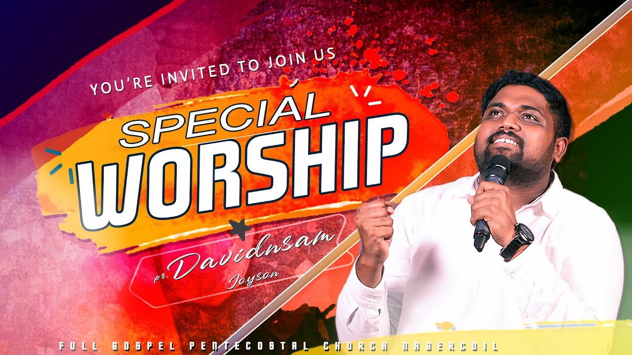 SPECIAL WORSHIP | DAVIDSAM JOYSON | FGPC NAGERCOIL