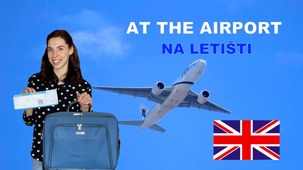 At the airport. Na letišti. Anglický jazyk
