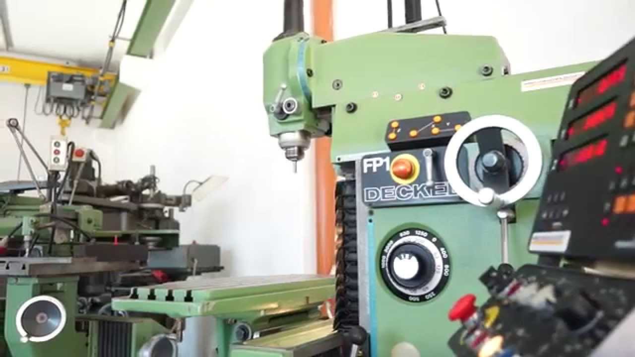 DECKEL FP1 Aktiv Universalfr&auml;smaschine Heidenhain Maschinenalbert e.K. Werkzeuge-Maschinen