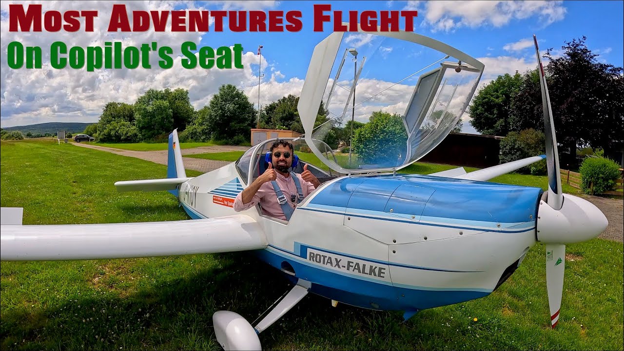 Flying High: Glider Aircraft Adventure Over Beautiful Lakes | in Urdu/Hindi with English subs