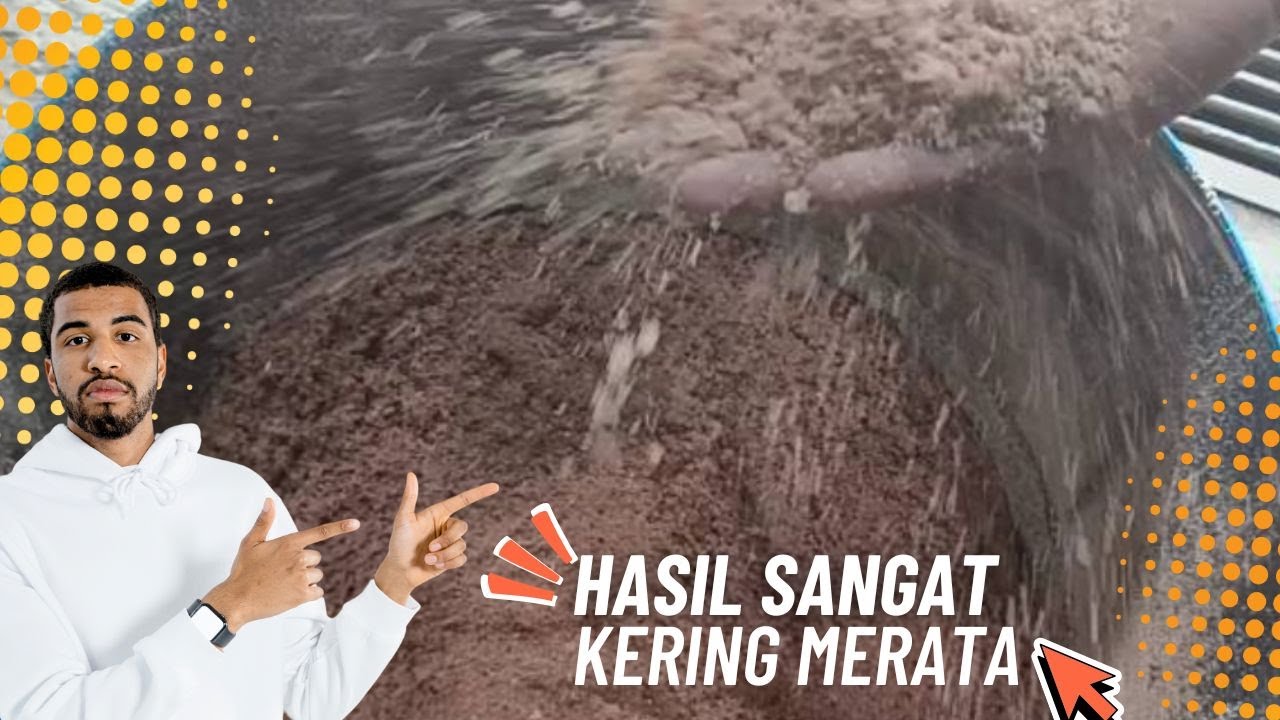 PEMASAKAN SANGAT KERING DAN TERCAMPUR MERATA - MESIN PEMAKSAK SERUNDENG