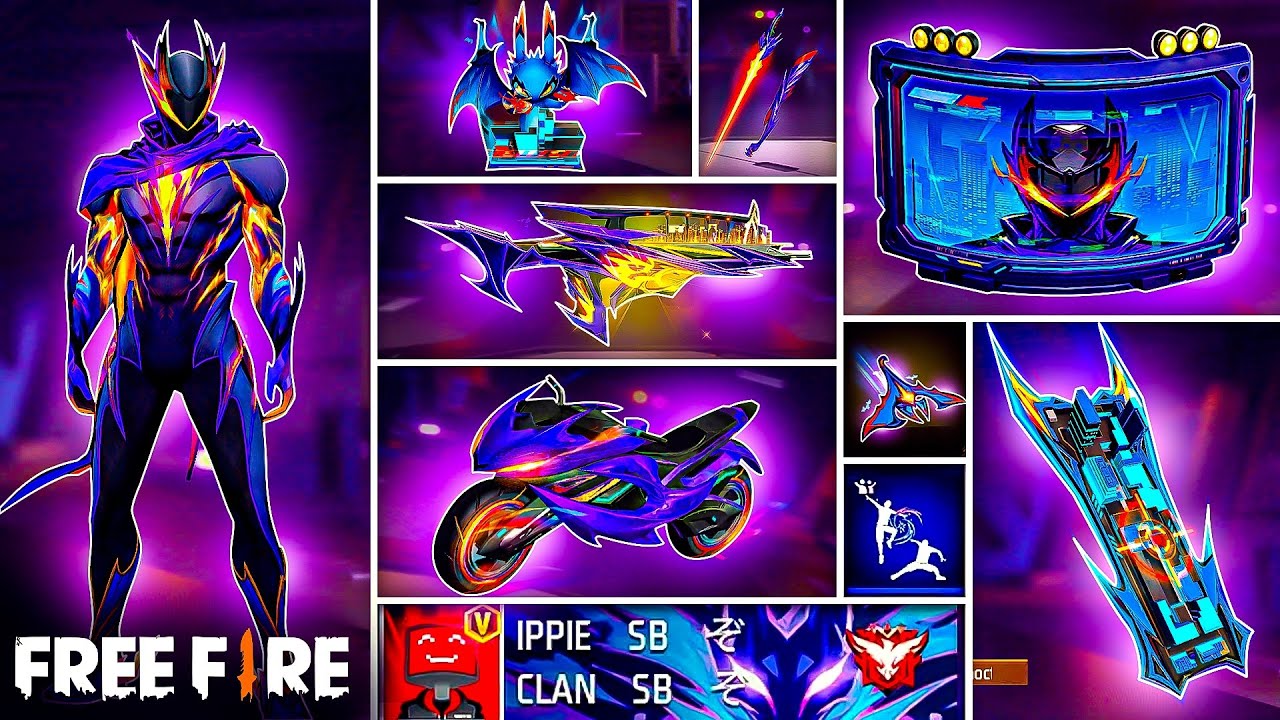 RETO: SOLO PODEMOS USAR COSAS DEL NUEVO EVENTO NOCTURNO 😱 FREE FIRE