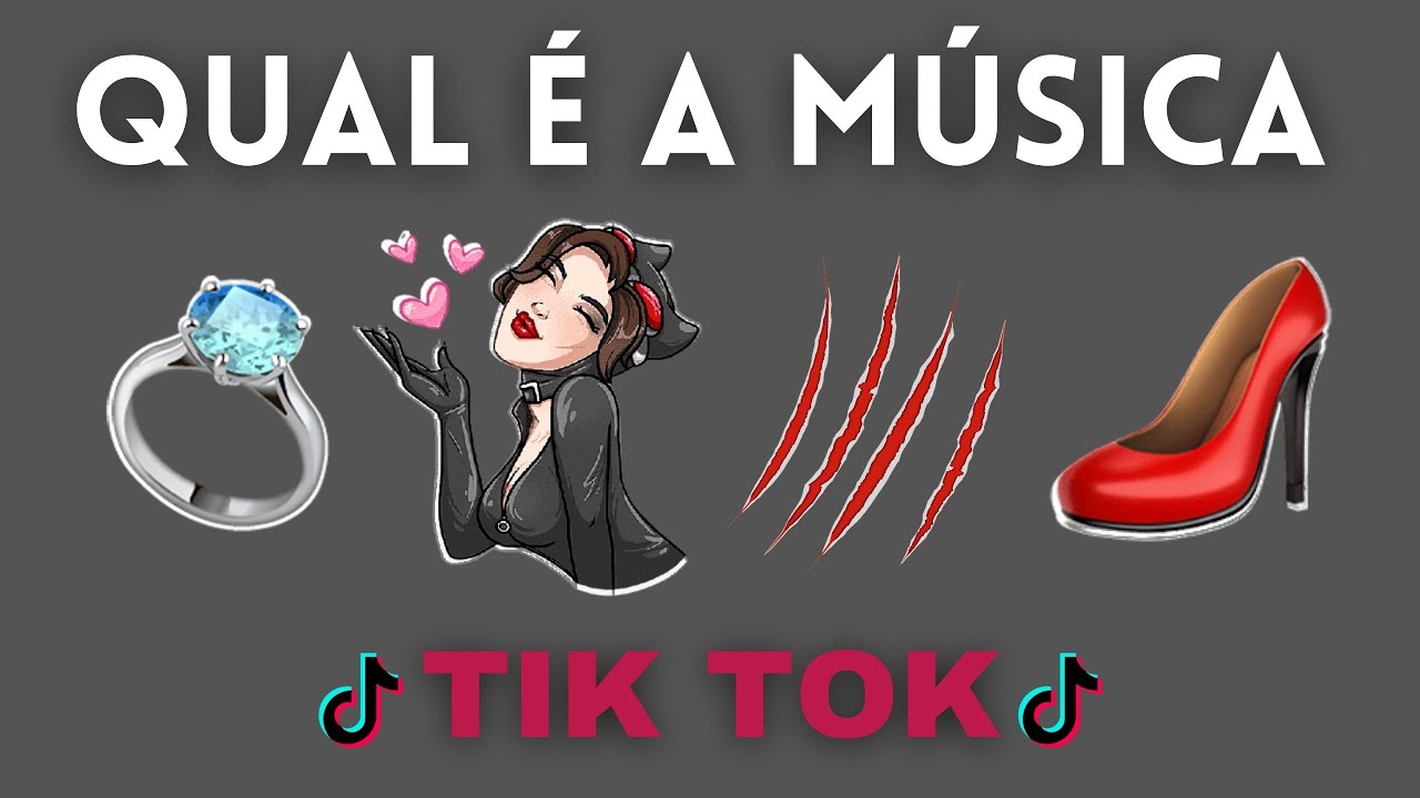 ADIVINHE A MÚSICA DO TIK TOK COM EMOJIS - DESAFIO MUSICAL #3