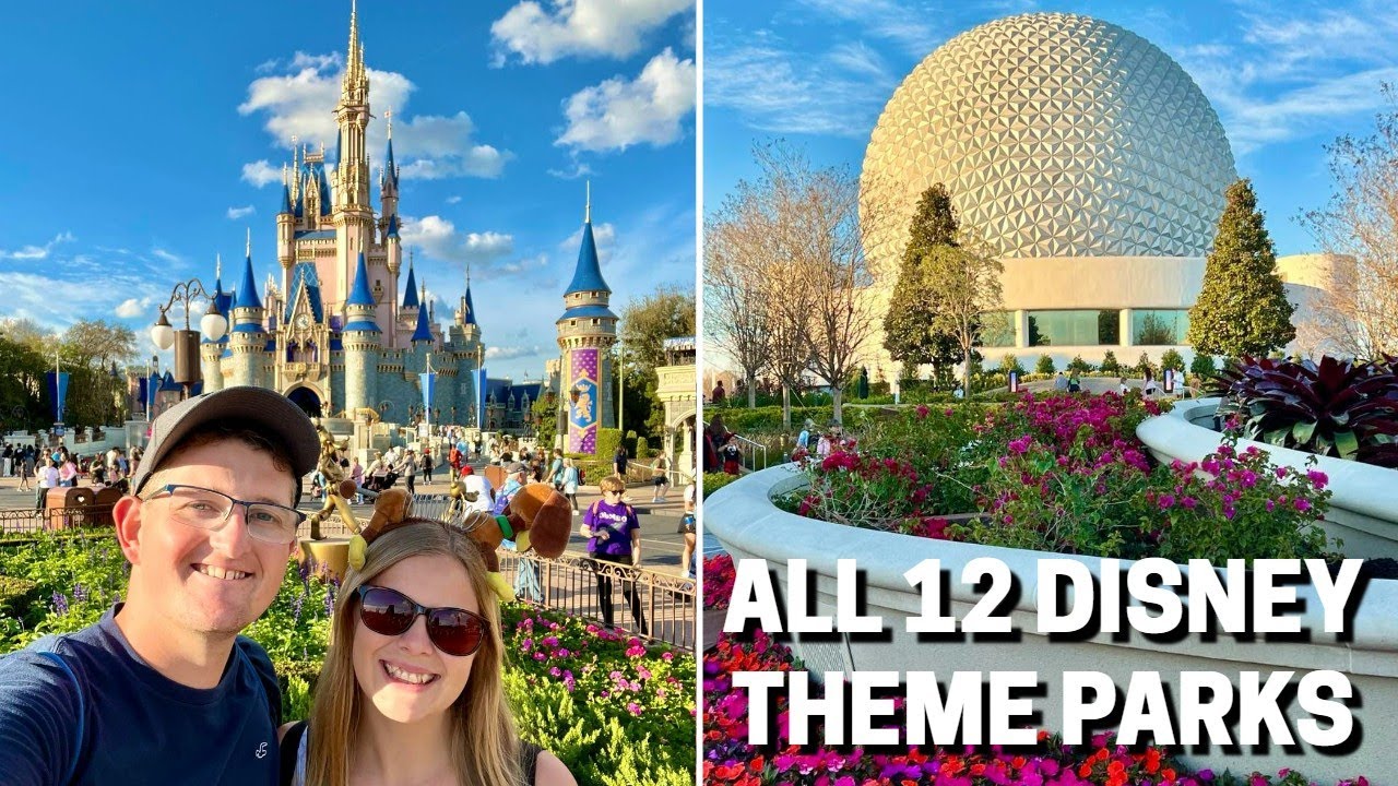 В 2024 году мы посетим ВСЕ 12 тематических парков Disney по всему миру!