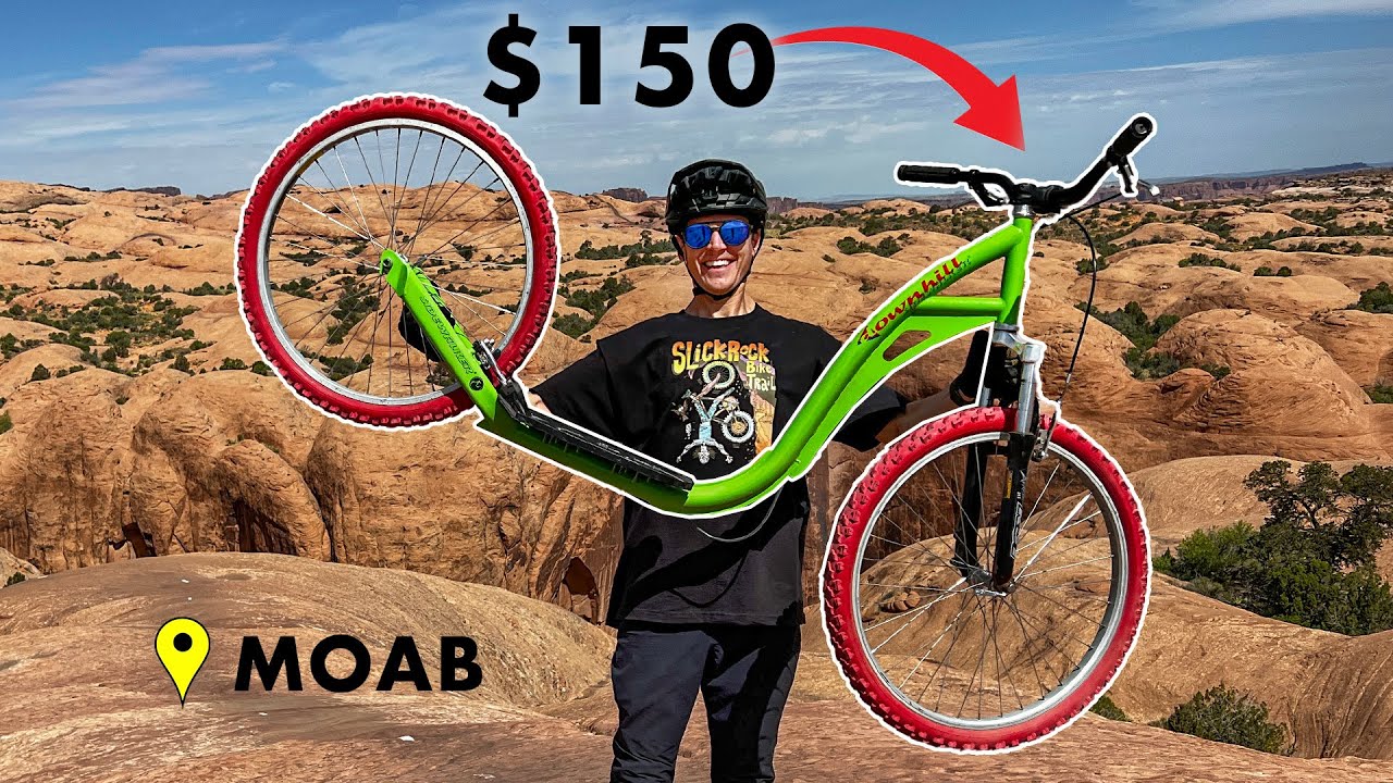 🚵🛴This WEIRD Mountain Bike Scooter is Surprisingly Good...