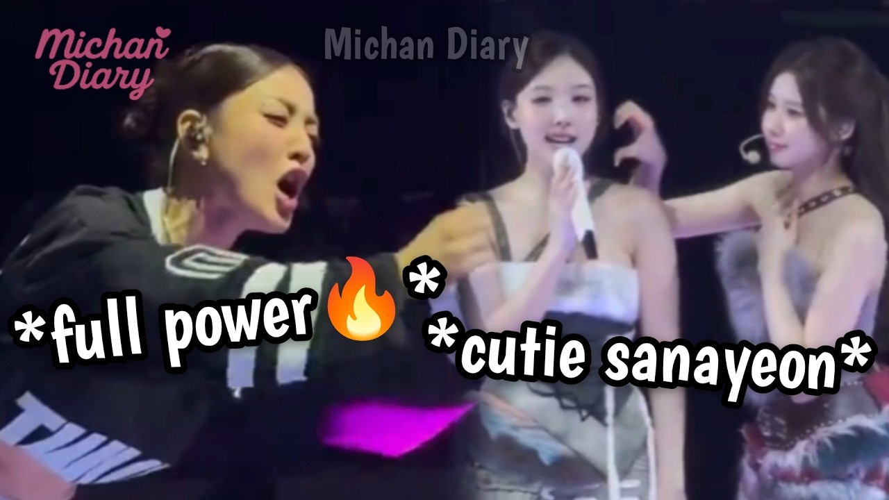 jihyo instantly *switched* from chill to full energy while interacting with once