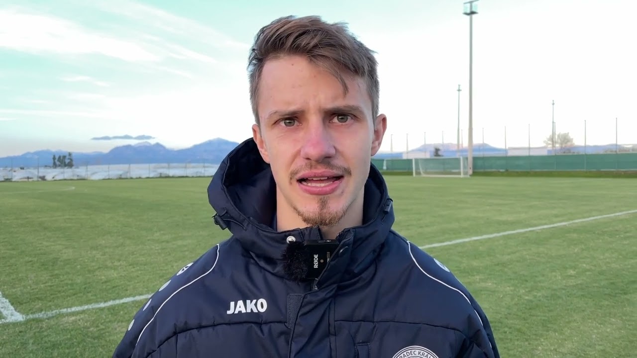 Adam Vlkanova: Splnili jsme to, že se za poločas vyd&aacute;me