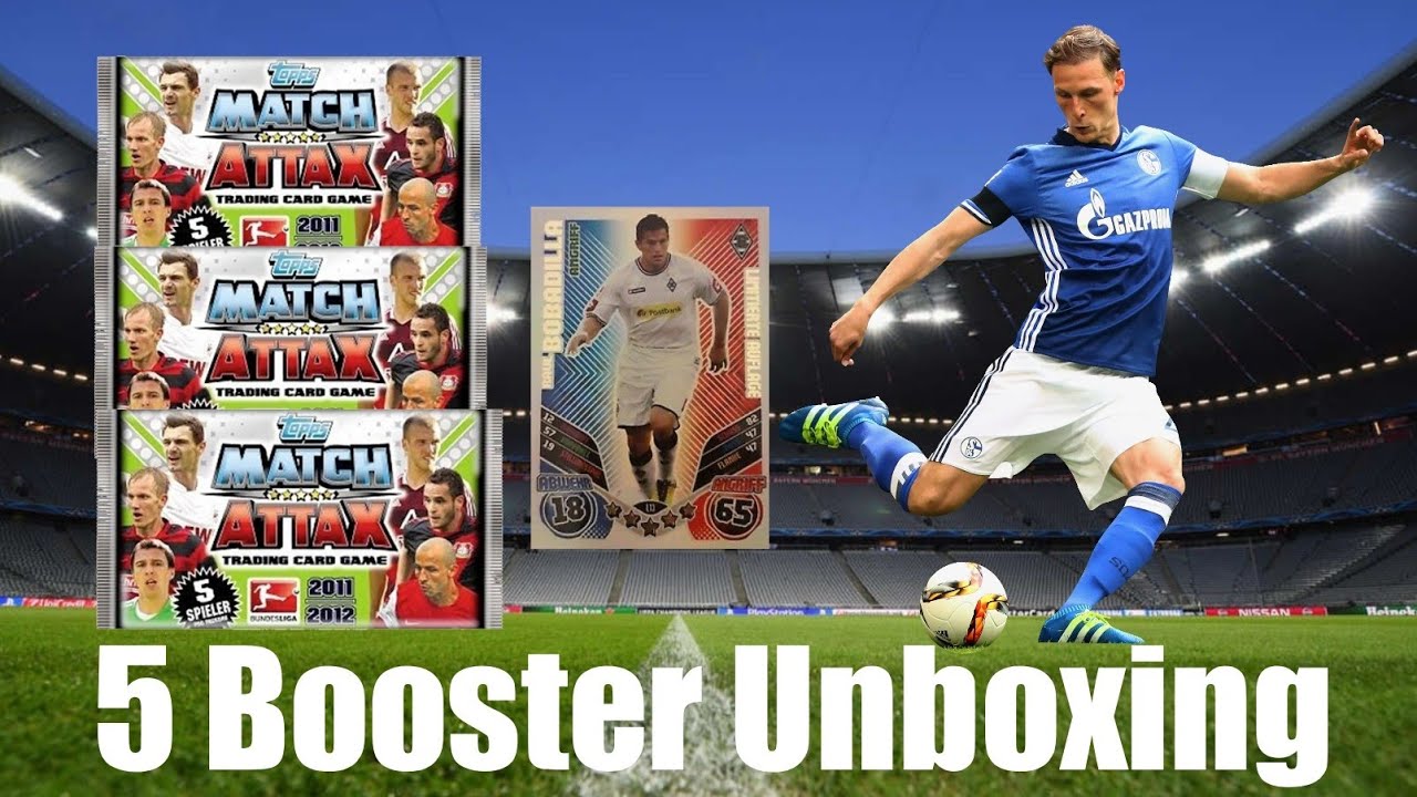 RETRO UNBOXING| 5 BOOSTER MATCH ATTAX 2011/12!🔥⚽