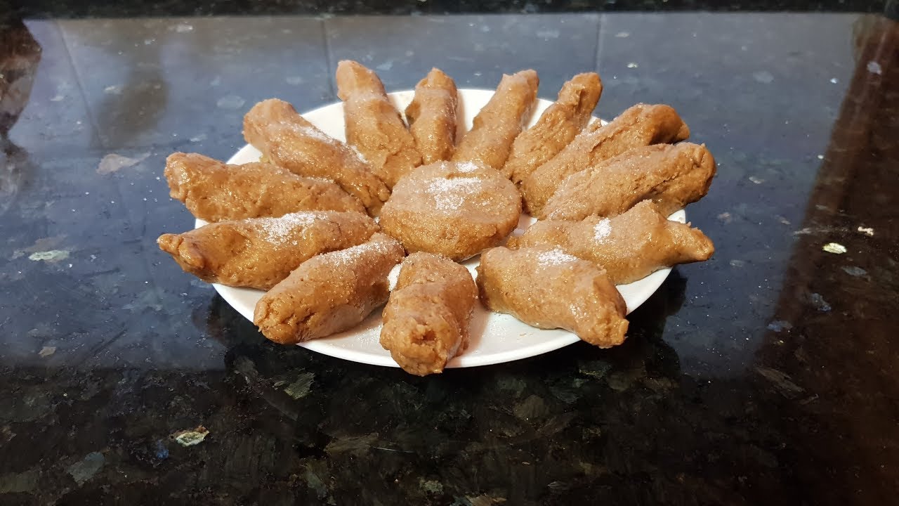 Como hacer postre canario con plátano, gofio y azúcar