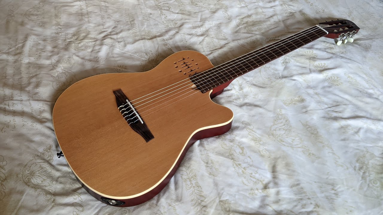 Godin Multiac Nylon Encore SG - Демо/обзор