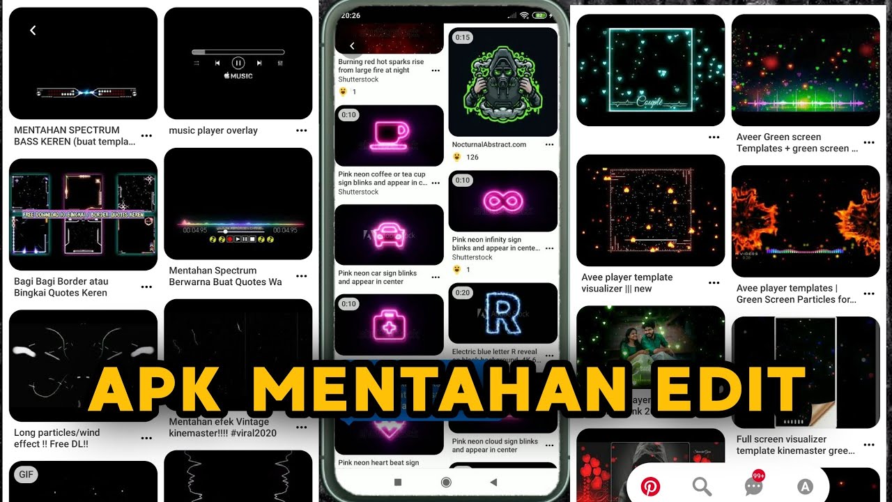 Aplikasi mentahan bahan untuk edit instastory