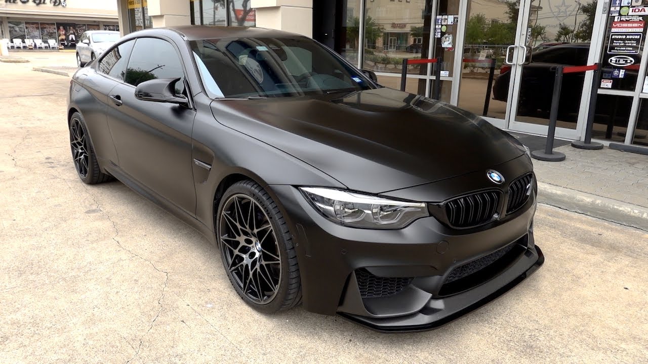 The Best Looking Satin Black BMW M4  | EVS Vlog