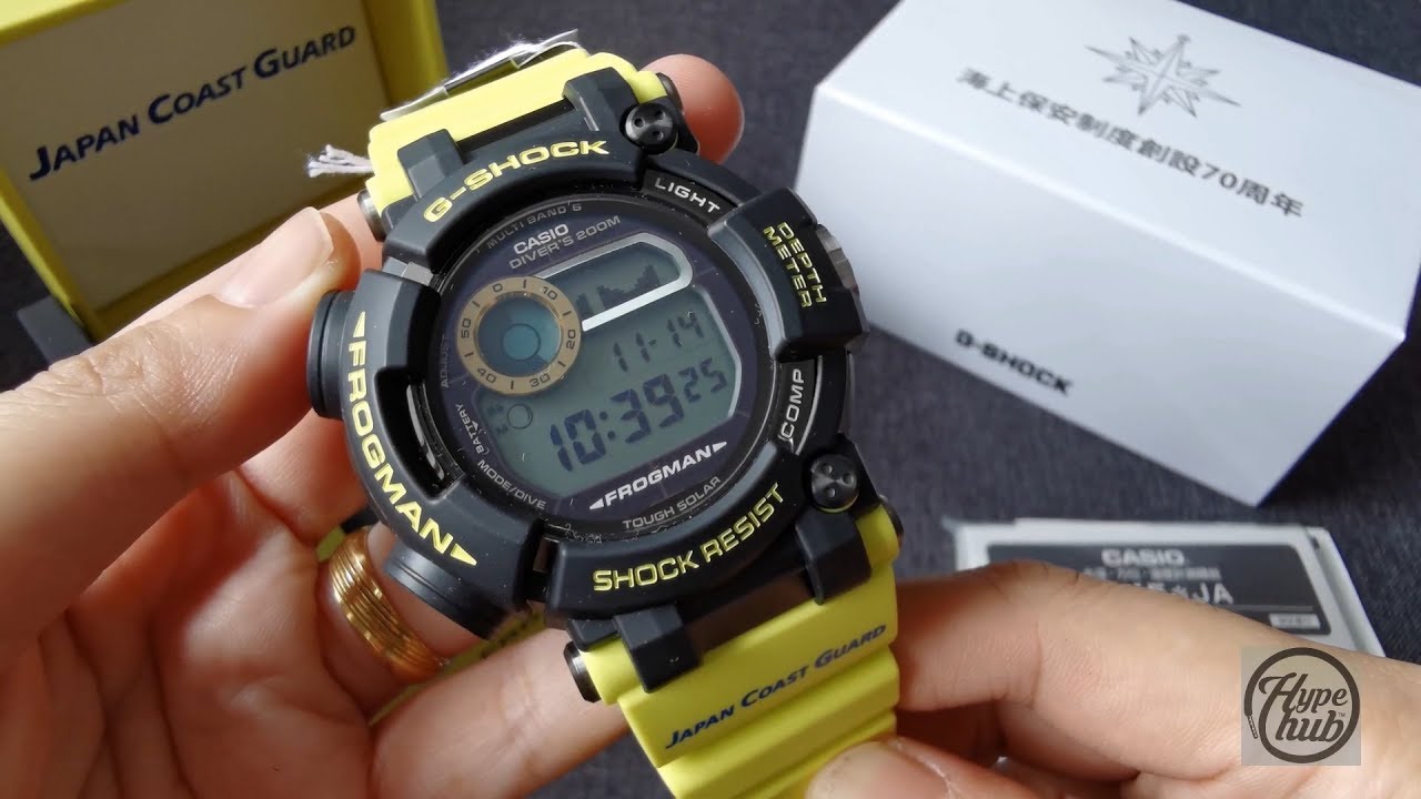 UNBOXING G-SHOCK LIMITED EDITION GWF-D1000JCG-9J FROGMAN