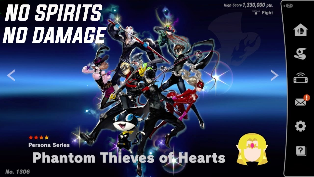 Phantom Thieves of Hearts (NO SPIRITS, NO DAMAGE) - Super Smash Bros. Ultimate